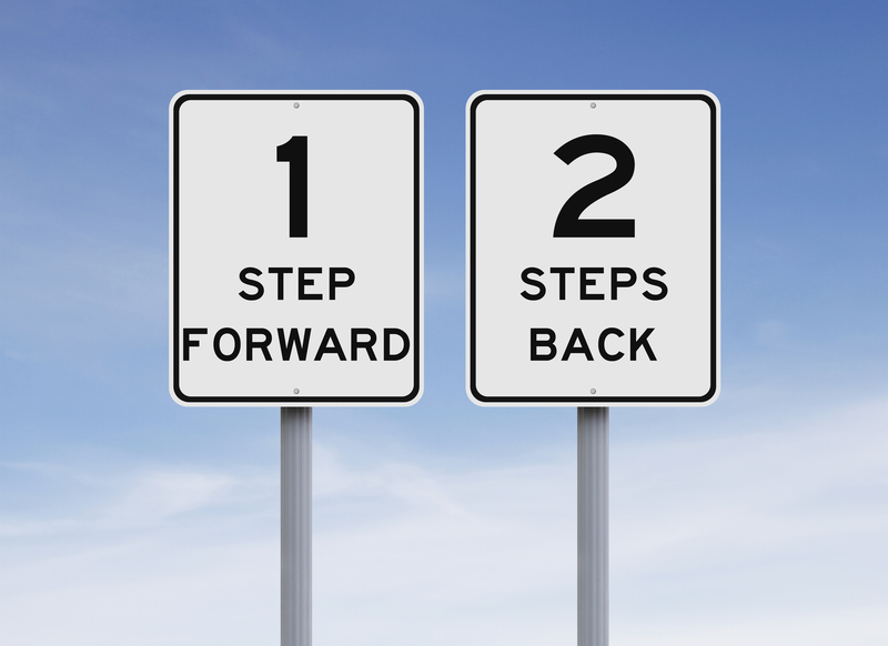 1 Step Forward 2 Back