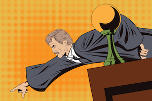 Aggressive Judge